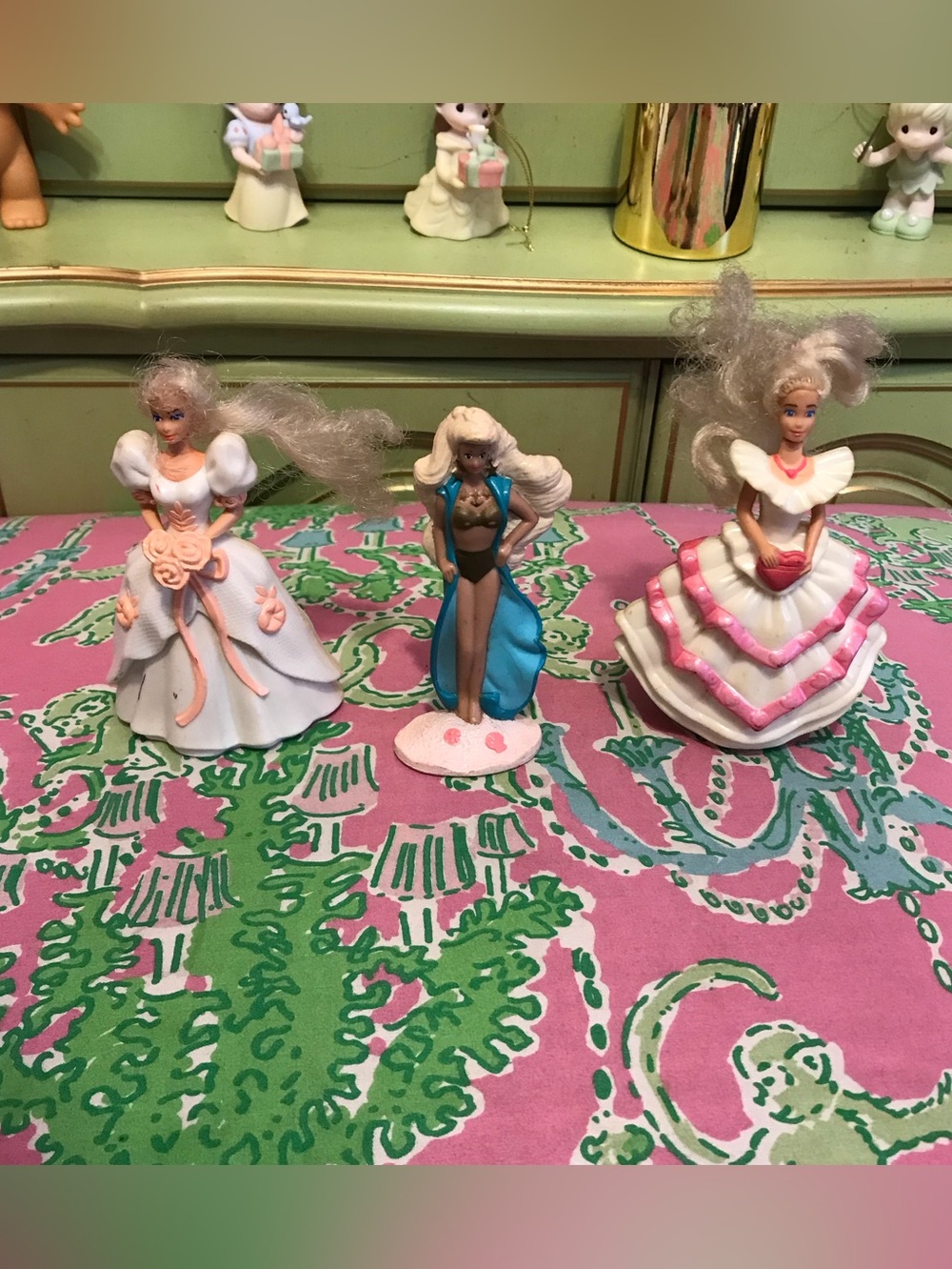 Barbie Princess Figurines Set of 3 vintage McDonald’s 1992